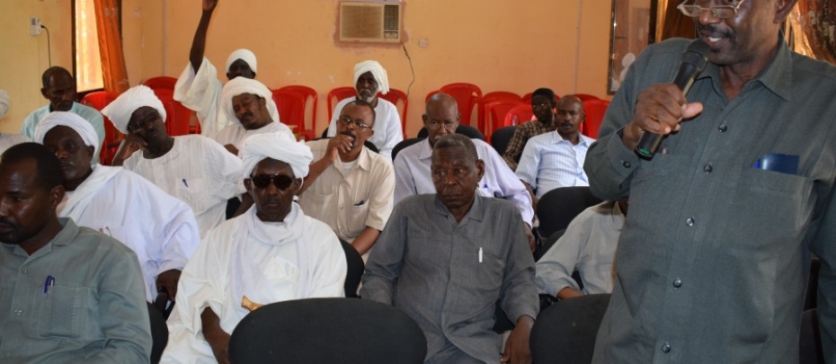 Awareness campaign on REDD+ at west kordfan