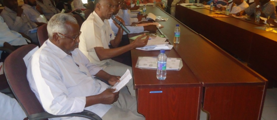 ورشة التشاور والتفاكر ولاية النيل الازرق