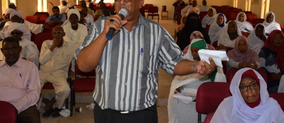 الحملة التشاورية التوعوية حول برنامج خفض الانبعاثات  بولاية نهر النيل